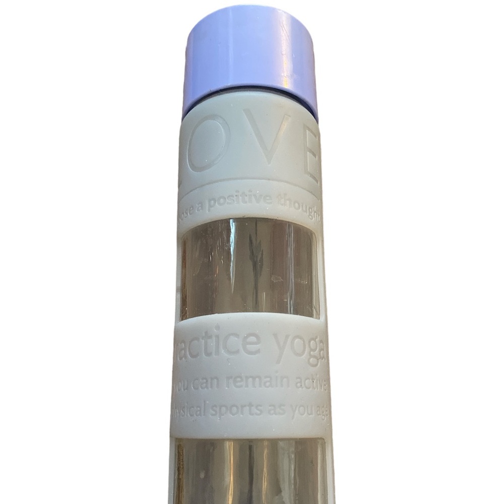 Lululemon glass water bottle by Takeya